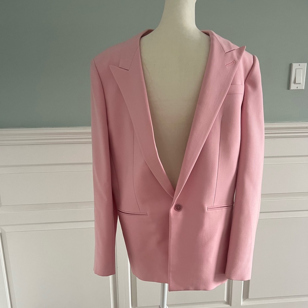 NWT Saint Laurent Rose Petale sportscoat